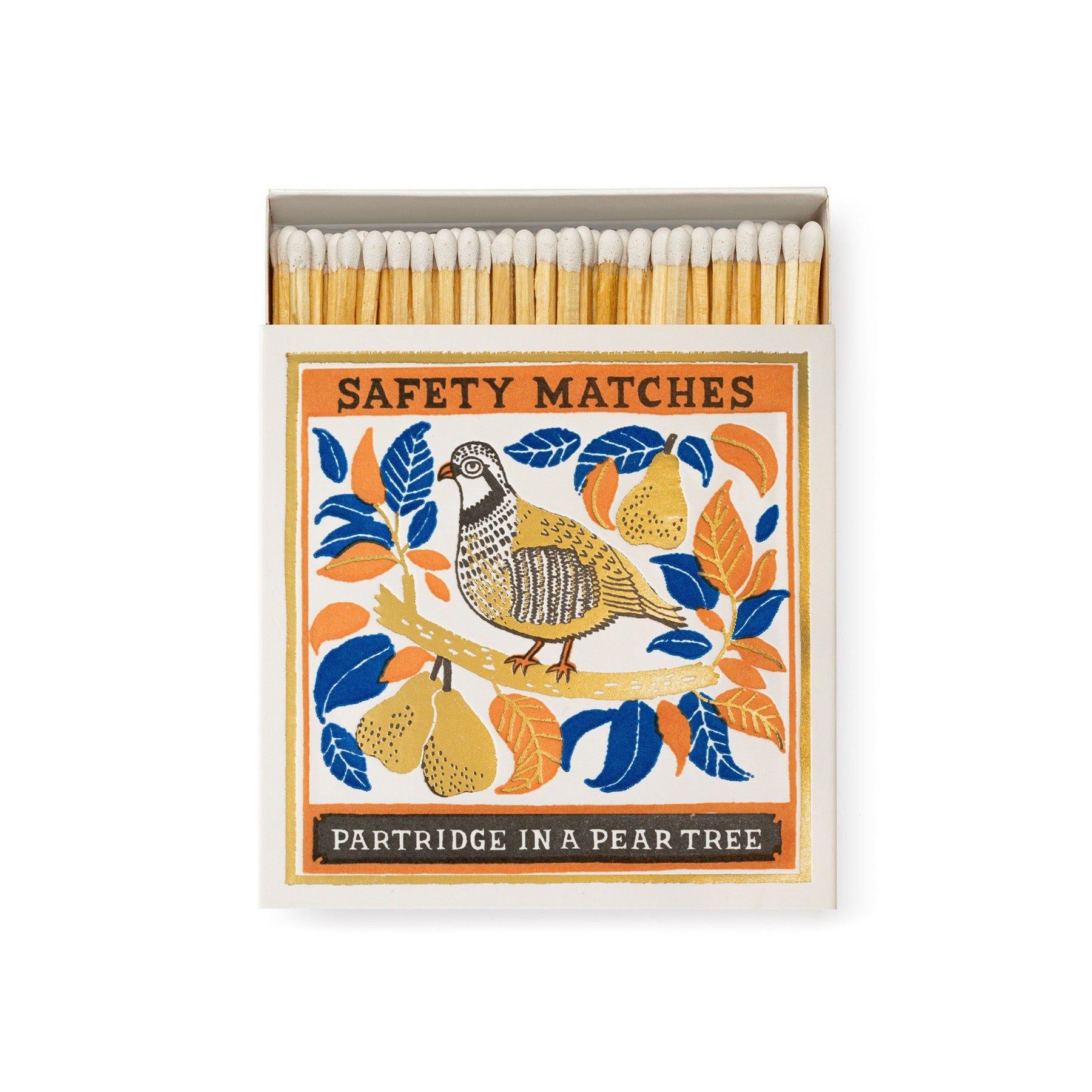 Archvist Luxury Matches - Partridge In A Pear Tree