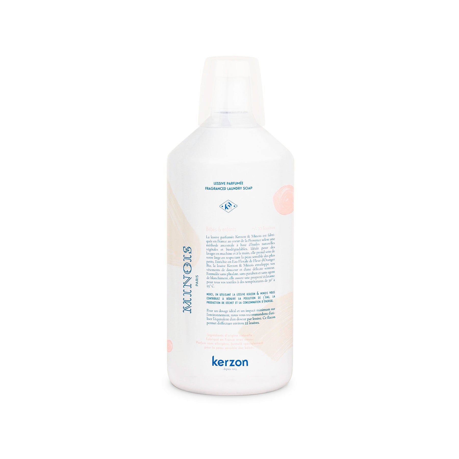 Minois Lessive Parfumée - Fragranced Laundry Soap 1L