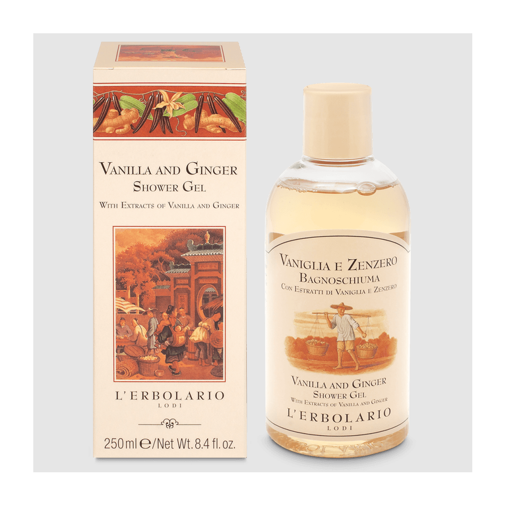 L'Erbolario Vanilla And Ginger Duschgel 250ml