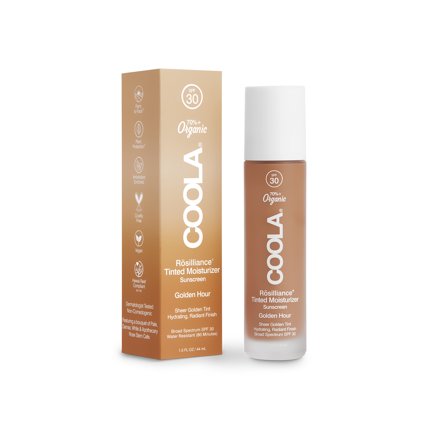 Coola - Rosilliance Tinted Moisturizer Sunscreen - Golden Hour SPF 30